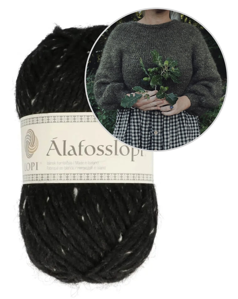 Moorveil Sweater von Laetitia von Marées mit Alafosslopi von Lopi Island 13