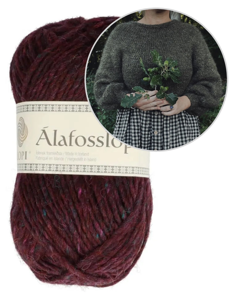 Moorveil Sweater von Laetitia von Marées mit Alafosslopi von Lopi Island 11