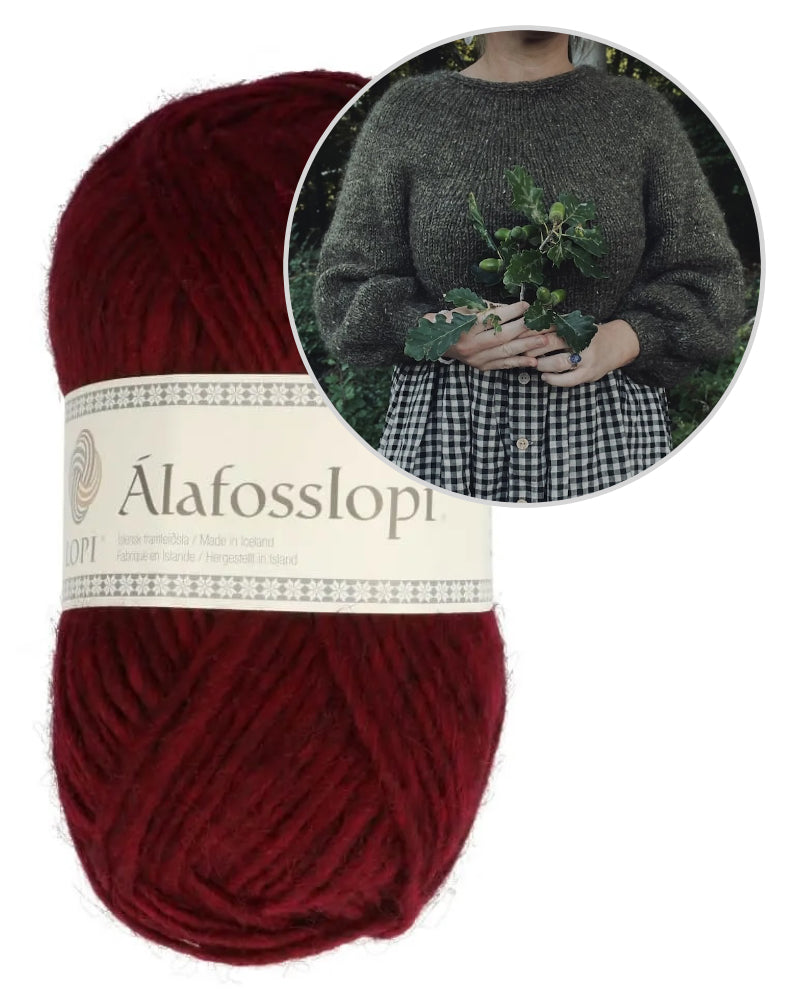 Moorveil Sweater von Laetitia von Marées mit Alafosslopi von Lopi Island 10