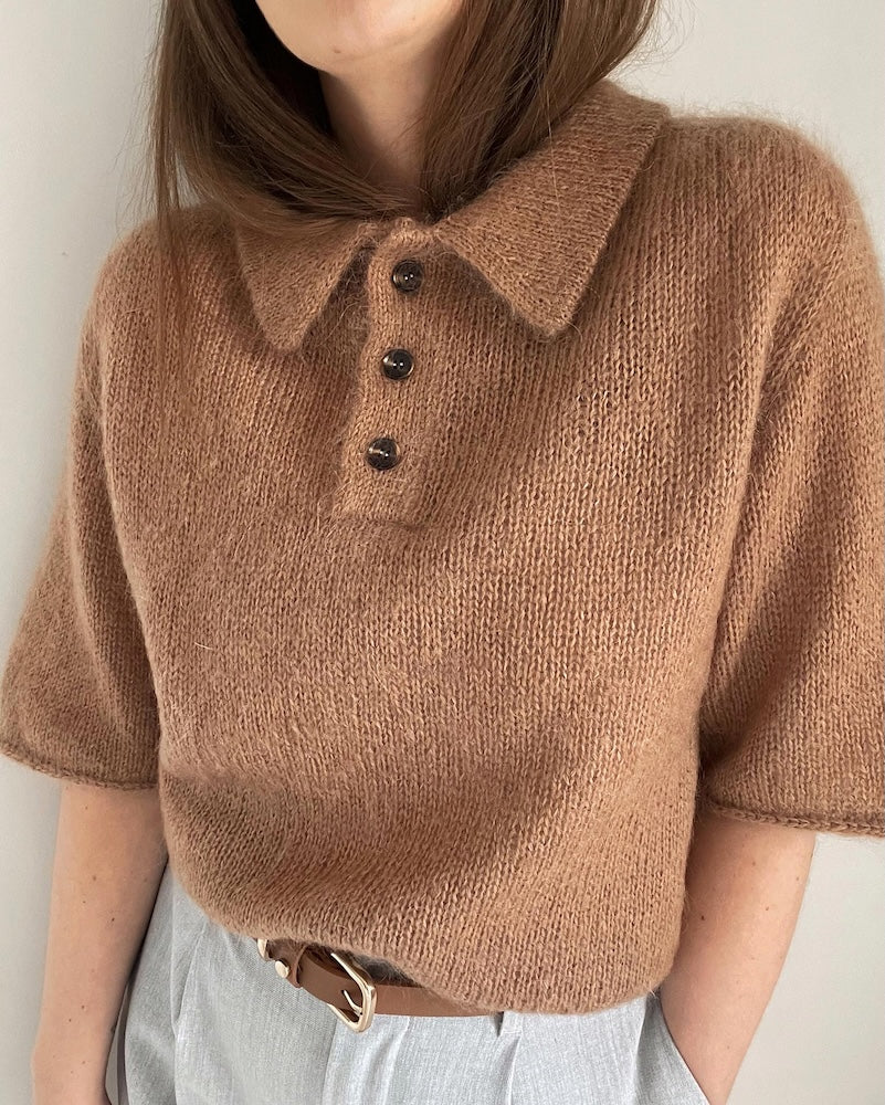 Maren Tee von Moreca Knit mit Kid Seta / Tweed von Gepard Garn 3