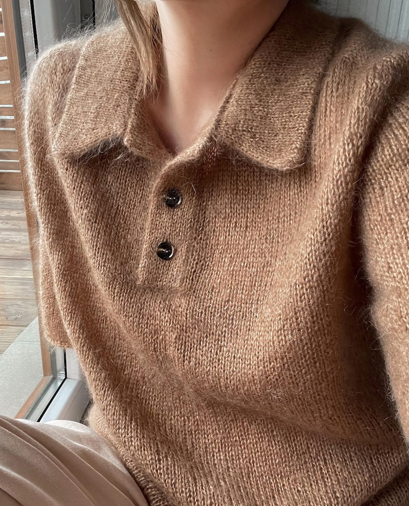 Maren Tee von Moreca Knit mit Kid Seta / Tweed von Gepard Garn 4
