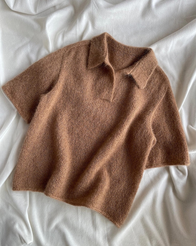 Maren Tee von Moreca Knit mit Kid Seta / Tweed von Gepard Garn 5