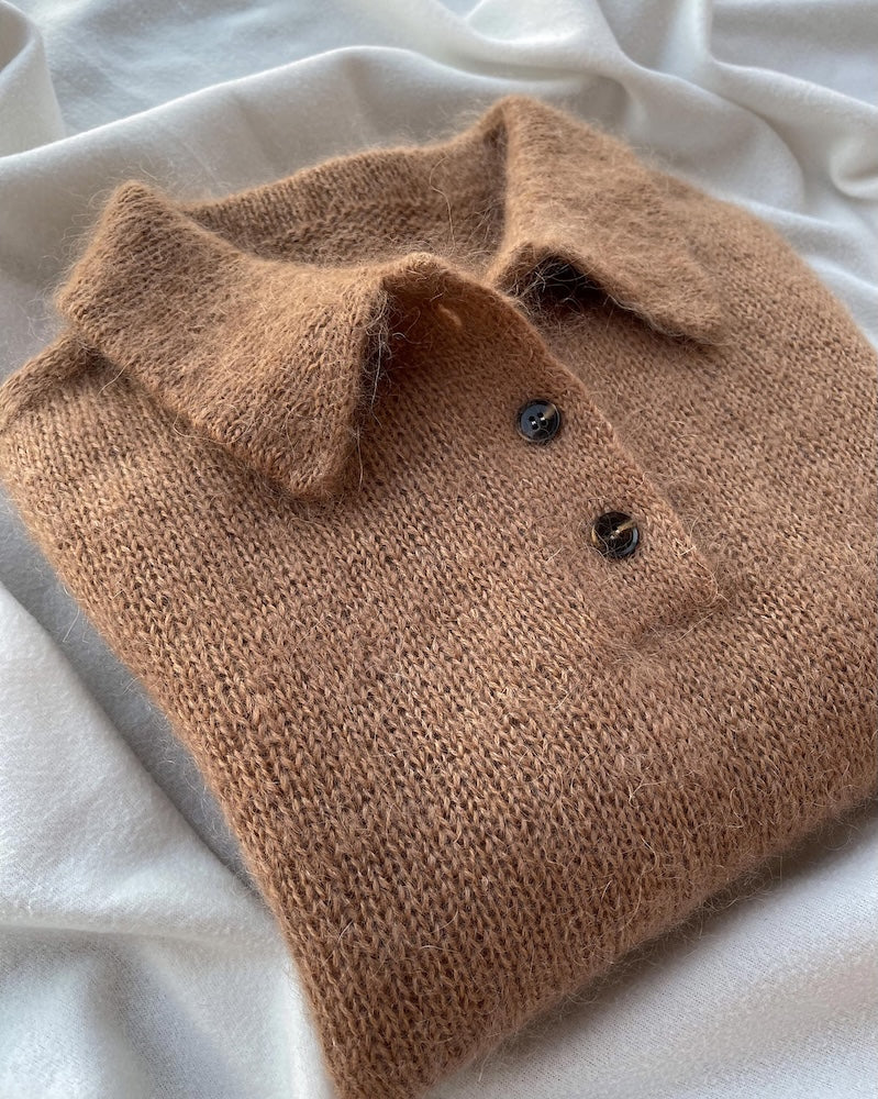Maren Tee von Moreca Knit mit Kid Seta / Tweed von Gepard Garn 6