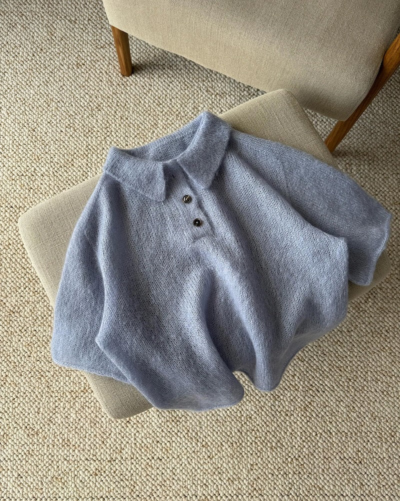 Maren Tee von Moreca Knit mit Kid Seta / Tweed von Gepard Garn 9