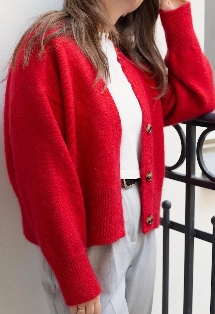 Paul Cardigan von Moreca Knit mit Cool Wool und Silkhair von Lana Grossa 11