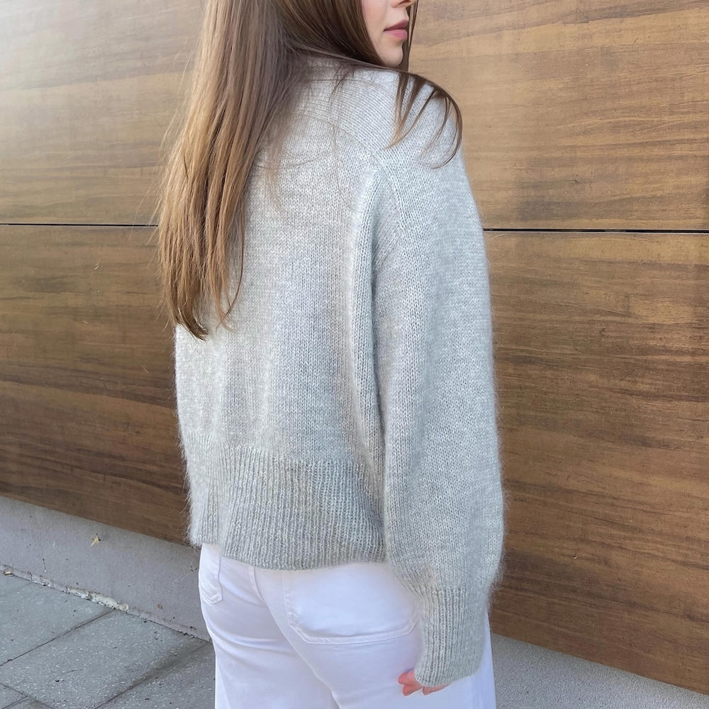 Paul Cardigan von Moreca Knit mit Cool Wool und Silkhair von Lana Grossa 5