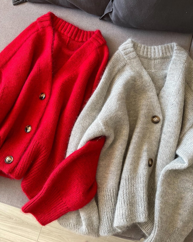 Paul Cardigan von Moreca Knit mit Cool Wool und Silkhair von Lana Grossa 8