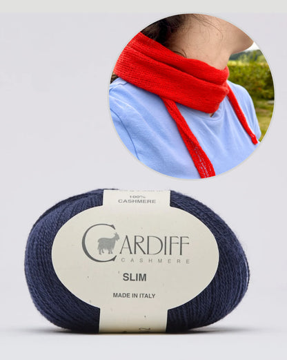 Écharpe Morgennebel | minimaliste et délicate en Slim de Cardiff Cashmere