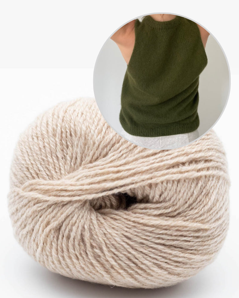 Coco Amour Knitwear Morningside Top mit Eco Cashmere Fingering von Kremke Soul Wool 9