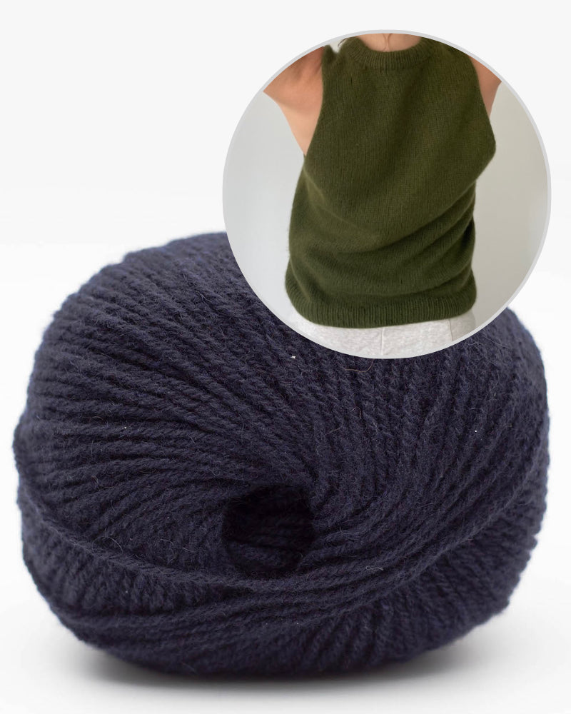 Coco Amour Knitwear Morningside Top mit Eco Cashmere Fingering von Kremke Soul Wool 7
