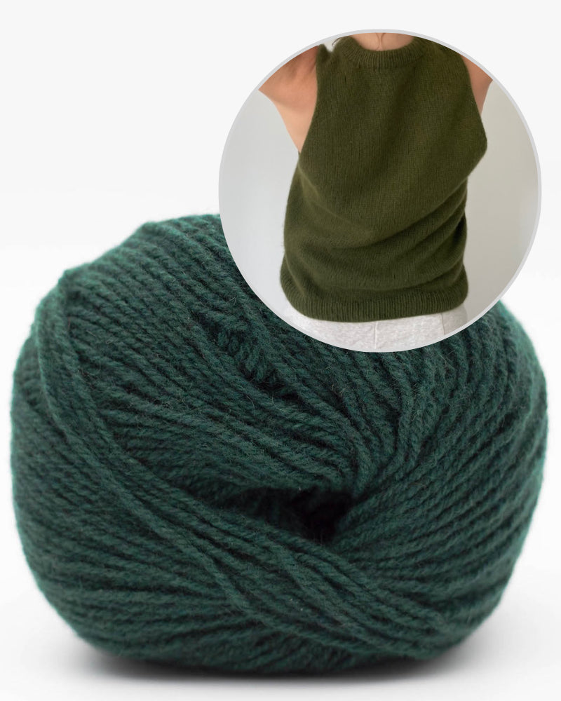 Coco Amour Knitwear Morningside Top mit Eco Cashmere Fingering von Kremke Soul Wool 6