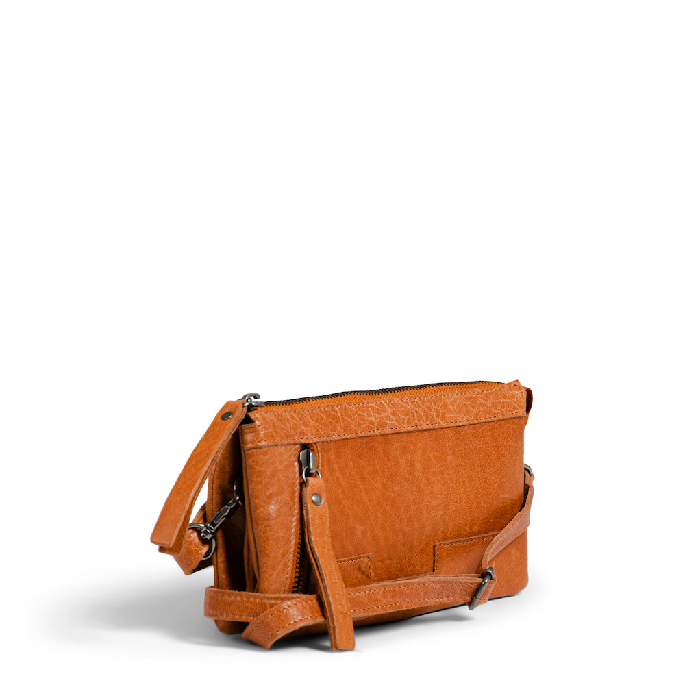 muud, Riga crossbody, braun, hinten