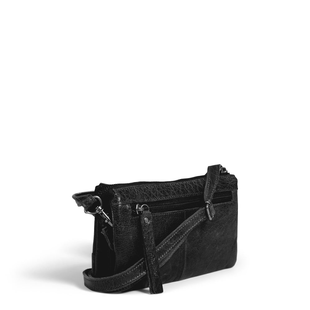 muud, Riga crossbody, schwarz, hinten