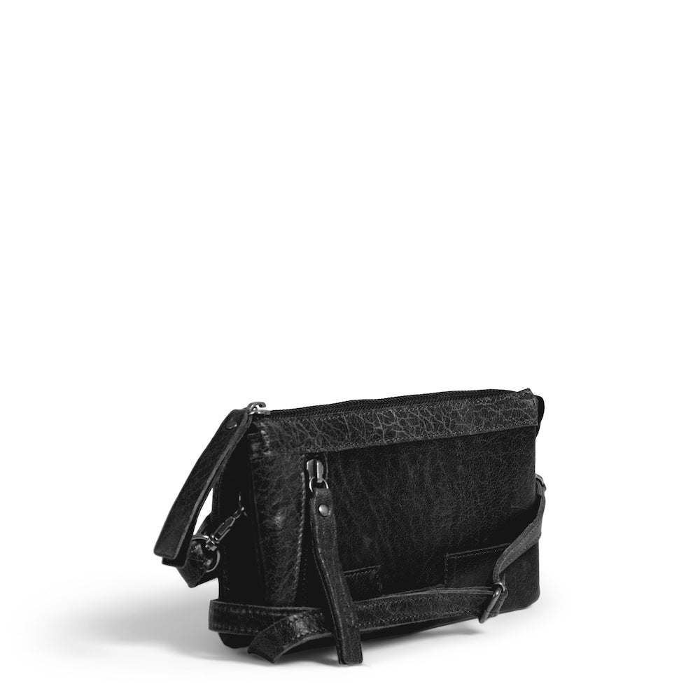 muud, Riga crossbody, schwarz, front