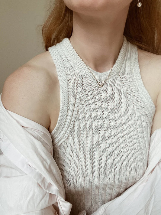 Camisole n° 5 | avec du mérinos de Knitting for Olive 
