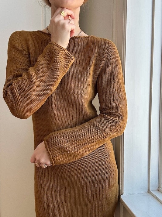 My Favourite Things Knitwear Dress No. 1 mit Pure Silk von Knitting for Olive 1