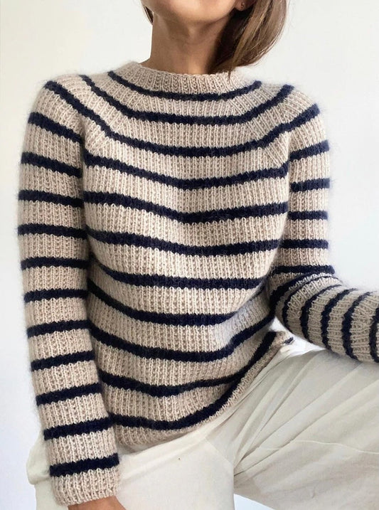 My Favourite Things Knitwear Sweater No. 12 mit Merino und Soft Silk Mohair von Knitting for Olive 1