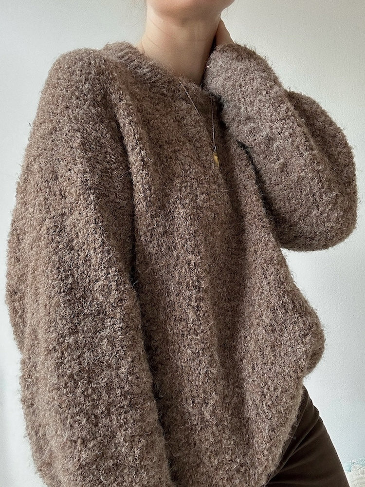 My Favorite Things Knitwear Sweater No. 24 aus Alpaca Boucle von Kremke Soul Wool 3