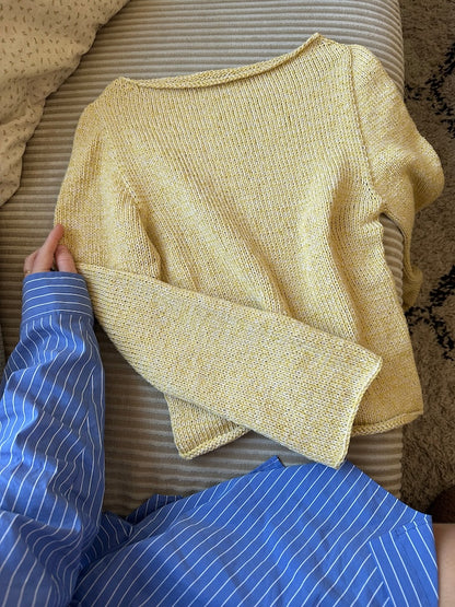 My Favourite Things Knitwear Blouse No. 1 mit Pure Silk von Knitting for Olive 4