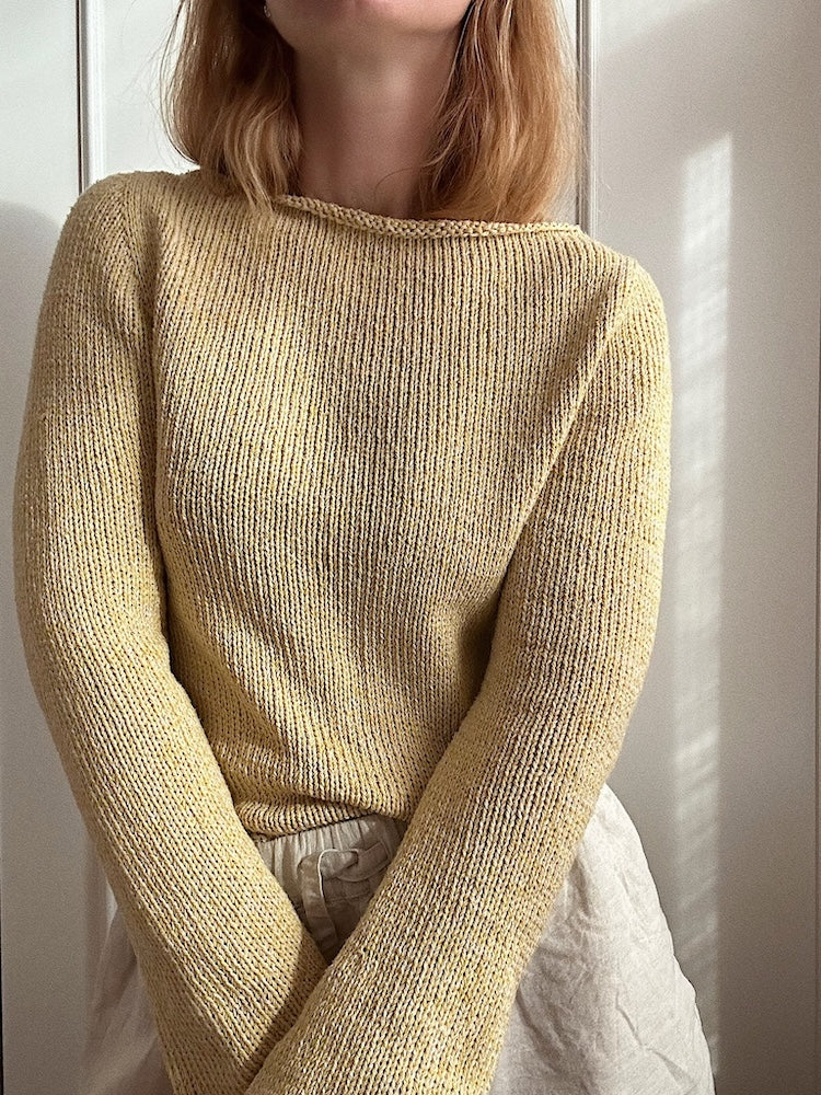My Favourite Things Knitwear Blouse No. 1 mit Pure Silk von Knitting for Olive 8