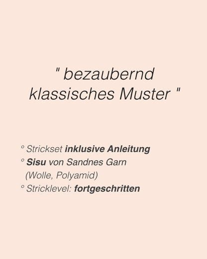 Myrdaljacke | klassisch schönes Norwegermuster aus Sisu von Sandnes Garn