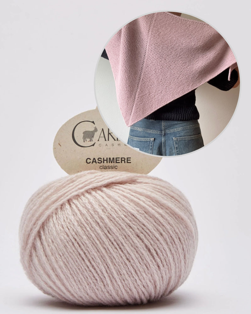 Mysa Shawl | aus Classic Cahmere von Cardiff mit Gratisanleitung