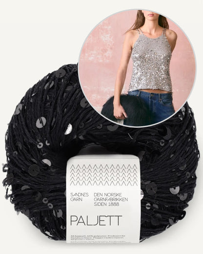 Top Nia | top à paillettes de Sandnes Garn