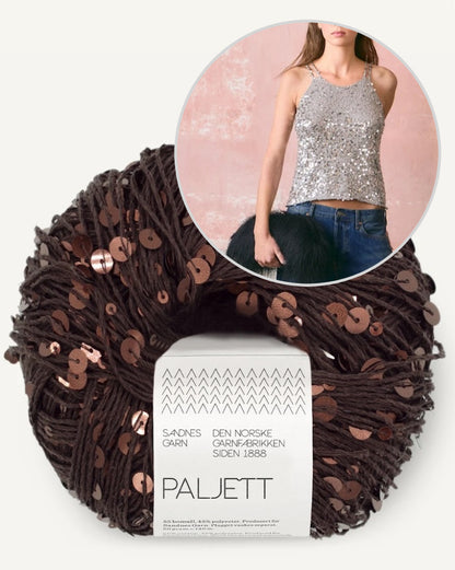 Top Nia | top à paillettes de Sandnes Garn