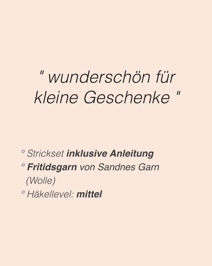 Nikolaus Strumpf | weihnachtlich aus Fritidsgarn von Sandnes Garn