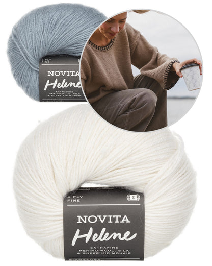Kutovakika Nomad Sweater mit Helene von Novita 15