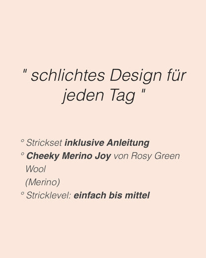 Nola Handstulpen - Merino | schlicht und schön aus Cheeky Merino Joy von Rosy Green Wool