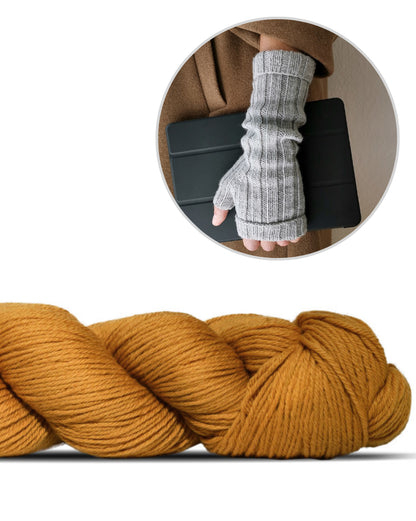 Nola Handstulpen - Merino | schlicht und schön aus Cheeky Merino Joy von Rosy Green Wool