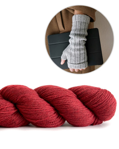 Nola Handstulpen - Merino | schlicht und schön aus Cheeky Merino Joy von Rosy Green Wool