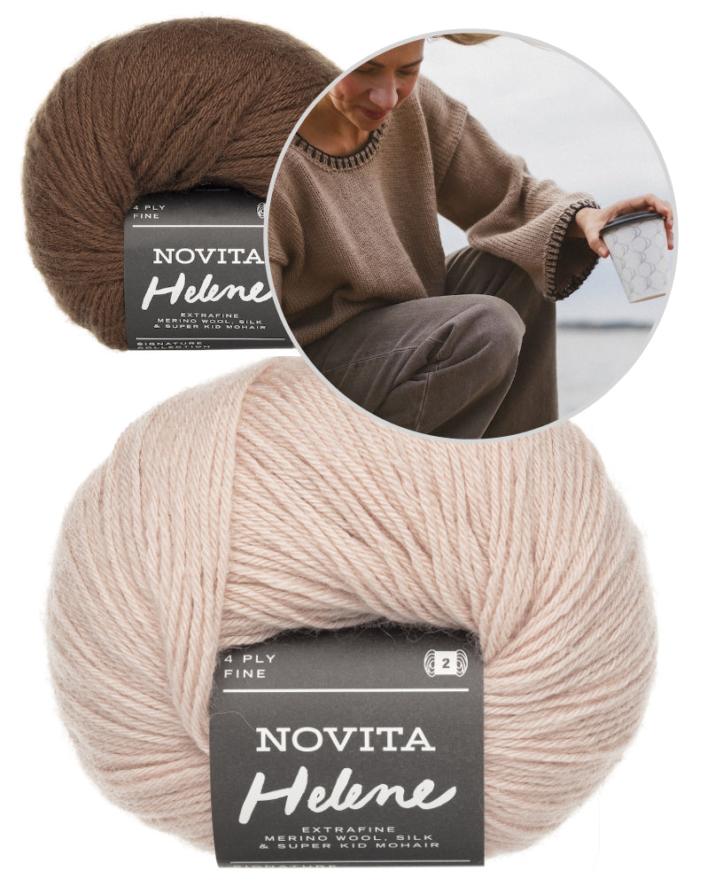 Kutovakika Nomad Sweater mit Helene von Novita 18