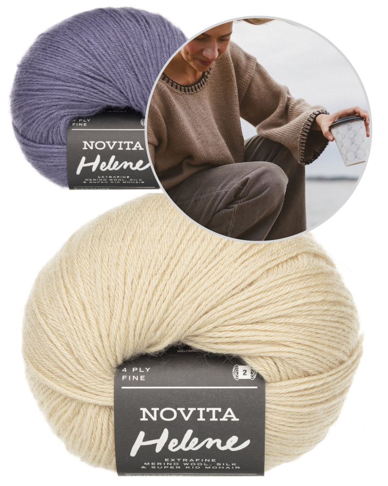 Kutovakika Nomad Sweater mit Helene von Novita 16