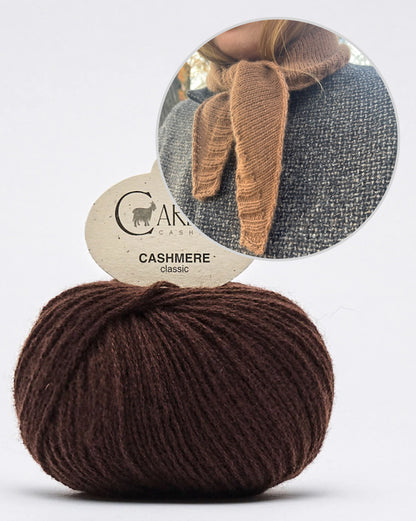 Note Bandana | lässig schlichtes Kaschmir Tuch aus Classic Cashmere von Cardiff