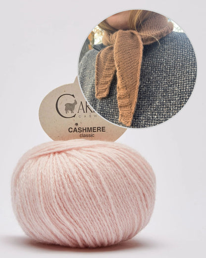 Note Bandana | lässig schlichtes Kaschmir Tuch aus Classic Cashmere von Cardiff