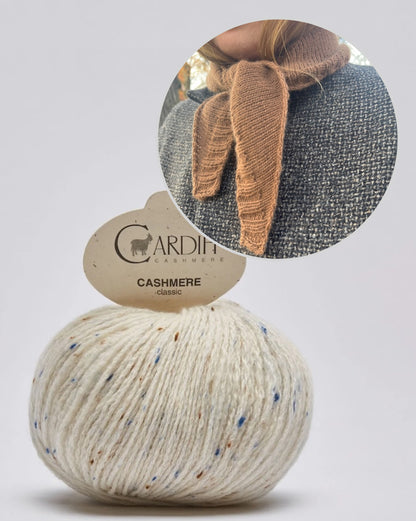 Note Bandana | lässig schlichtes Kaschmir Tuch aus Classic Cashmere von Cardiff