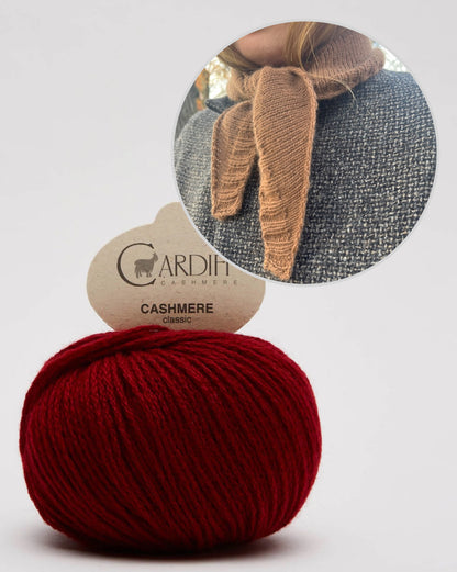 Note Bandana | lässig schlichtes Kaschmir Tuch aus Classic Cashmere von Cardiff