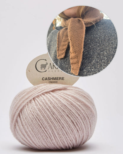 Note Bandana | lässig schlichtes Kaschmir Tuch aus Classic Cashmere von Cardiff