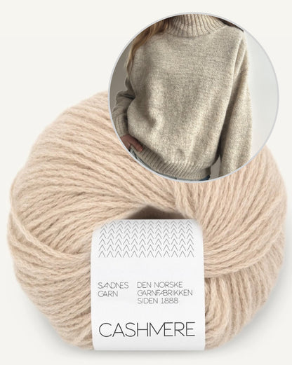Note Sweater | Kaschmirpullover deiner Träume mit Cashmere von Sandnes Garn
