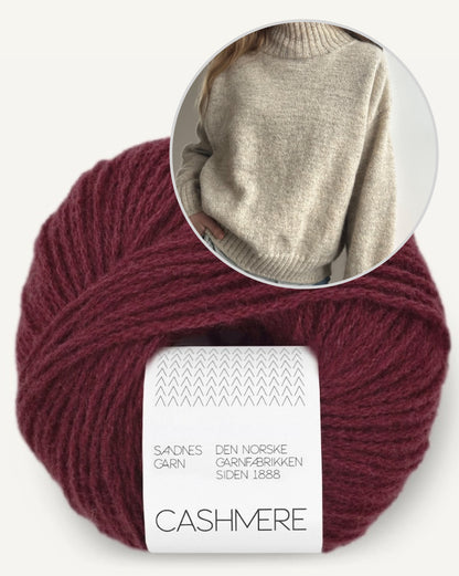 Note Sweater | Kaschmirpullover deiner Träume mit Cashmere von Sandnes Garn