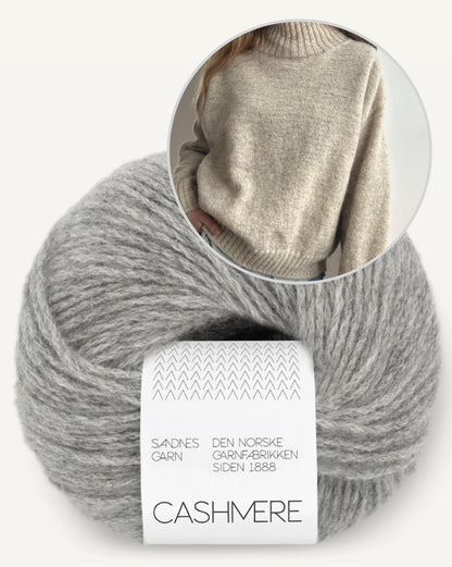 Note Sweater | Kaschmirpullover deiner Träume mit Cashmere von Sandnes Garn