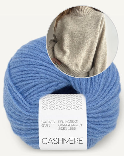 Note Sweater | Kaschmirpullover deiner Träume mit Cashmere von Sandnes Garn