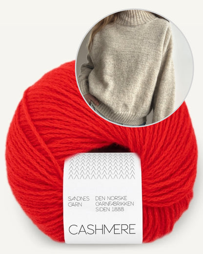 Note Sweater | Kaschmirpullover deiner Träume mit Cashmere von Sandnes Garn