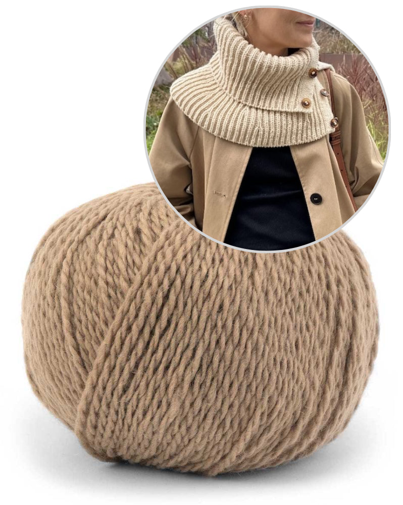 PetiteKnit November Neck mit Tibetan von Pascuali 12