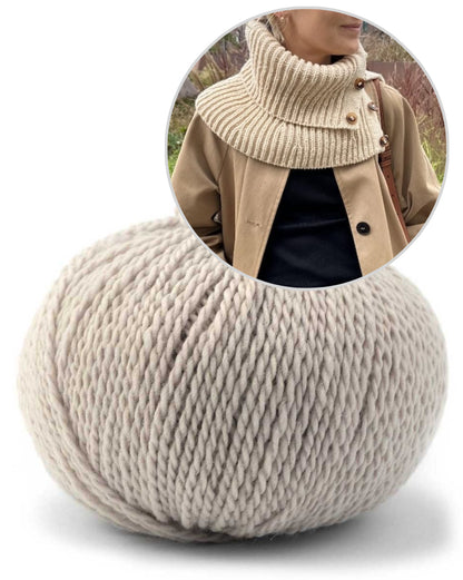PetiteKnit November Neck mit Tibetan von Pascuali 8