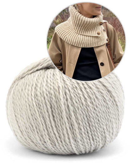 PetiteKnit November Neck mit Tibetan von Pascuali 16