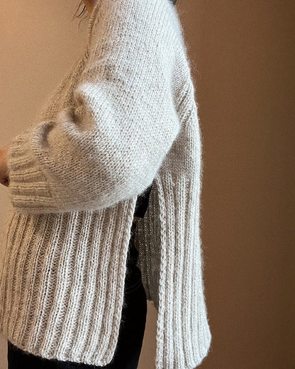 Novemberknits Eun Sweater mit Alpakka und Tynn Silk Mohair von Sandnes Garn 4