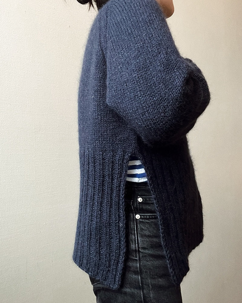 Novemberknits Eun Sweater mit Alpakka und Tynn Silk Mohair von Sandnes Garn 7